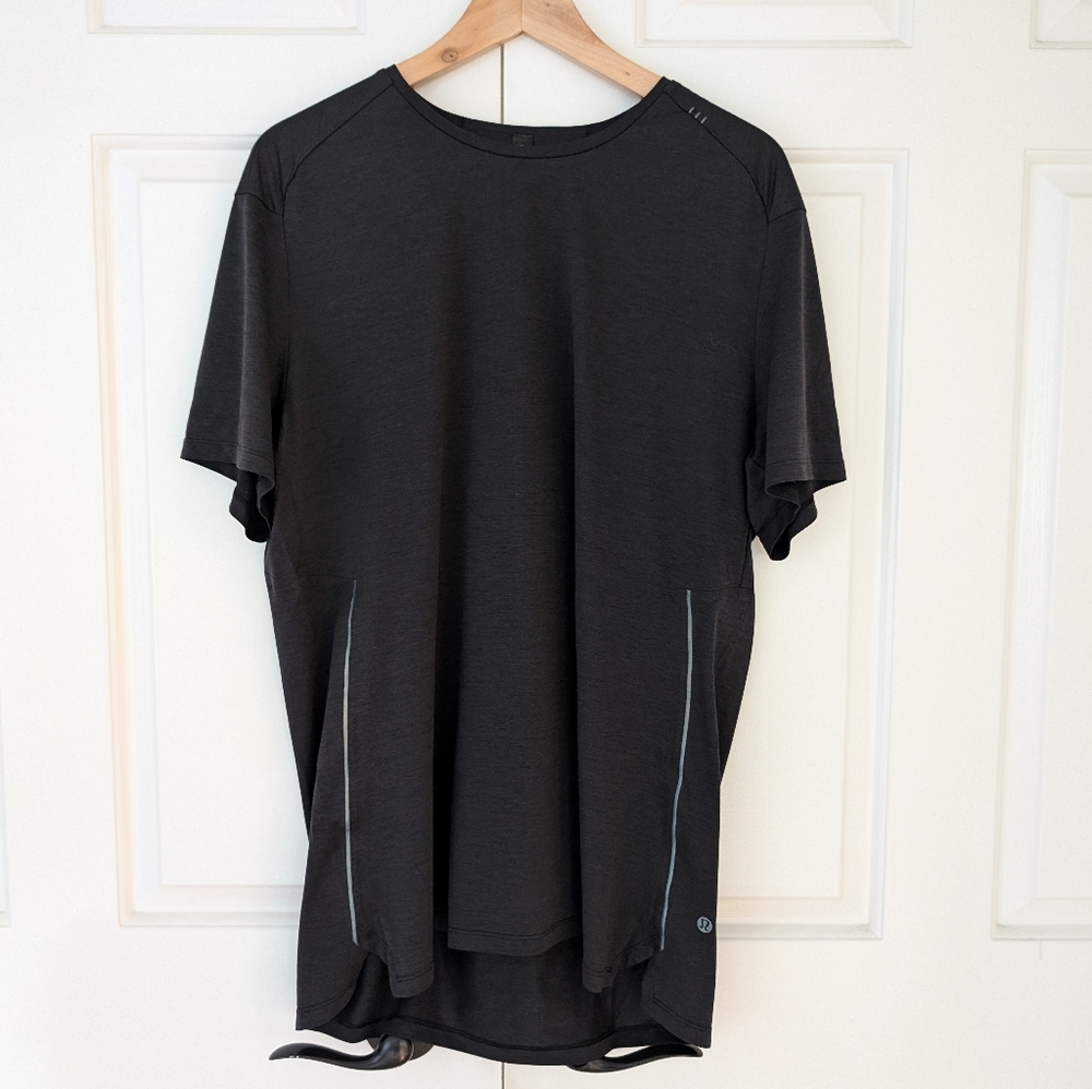 Lululemon Tech Workout Shirt Black